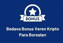 Bedava bonus veren kripto para borsaları