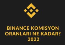 Binance komisyon oranları